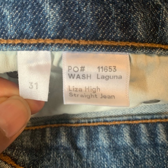 Reformation - Liza High Rise Straight Jeans - Picture 7 of 8